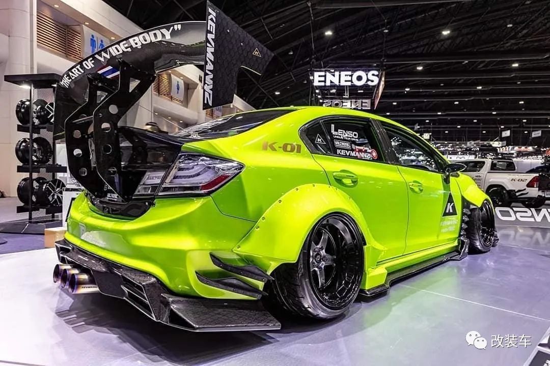 贴地飞行的前任"超跑",泰仔爆改宽体9代思域si_搜狐汽车_搜狐网