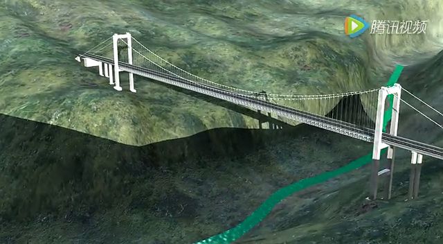 北盘江大桥施工全过程三维动画演示高清视频可下载