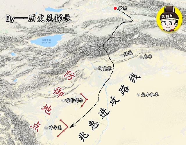 地图上的战争清王朝西北再燃战火两路大军围剿无疾而终