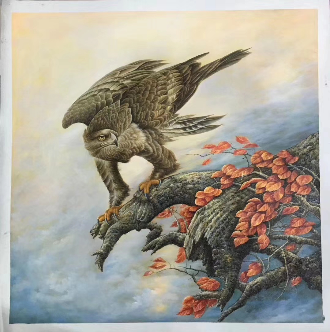 大芬油画 鹰
