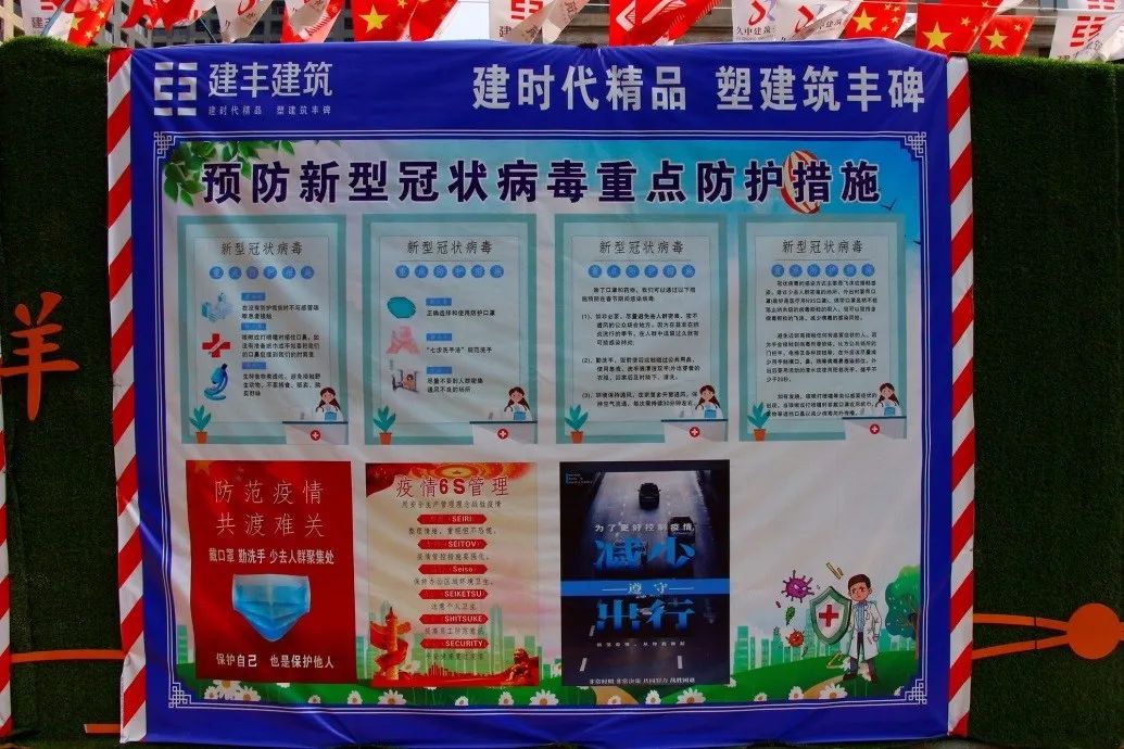 严抓疫情防控,俊发建筑工地有序复工进行时!_防疫