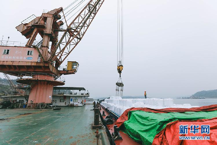 保障防疫物资原材料供应重庆东港码头逐步复工