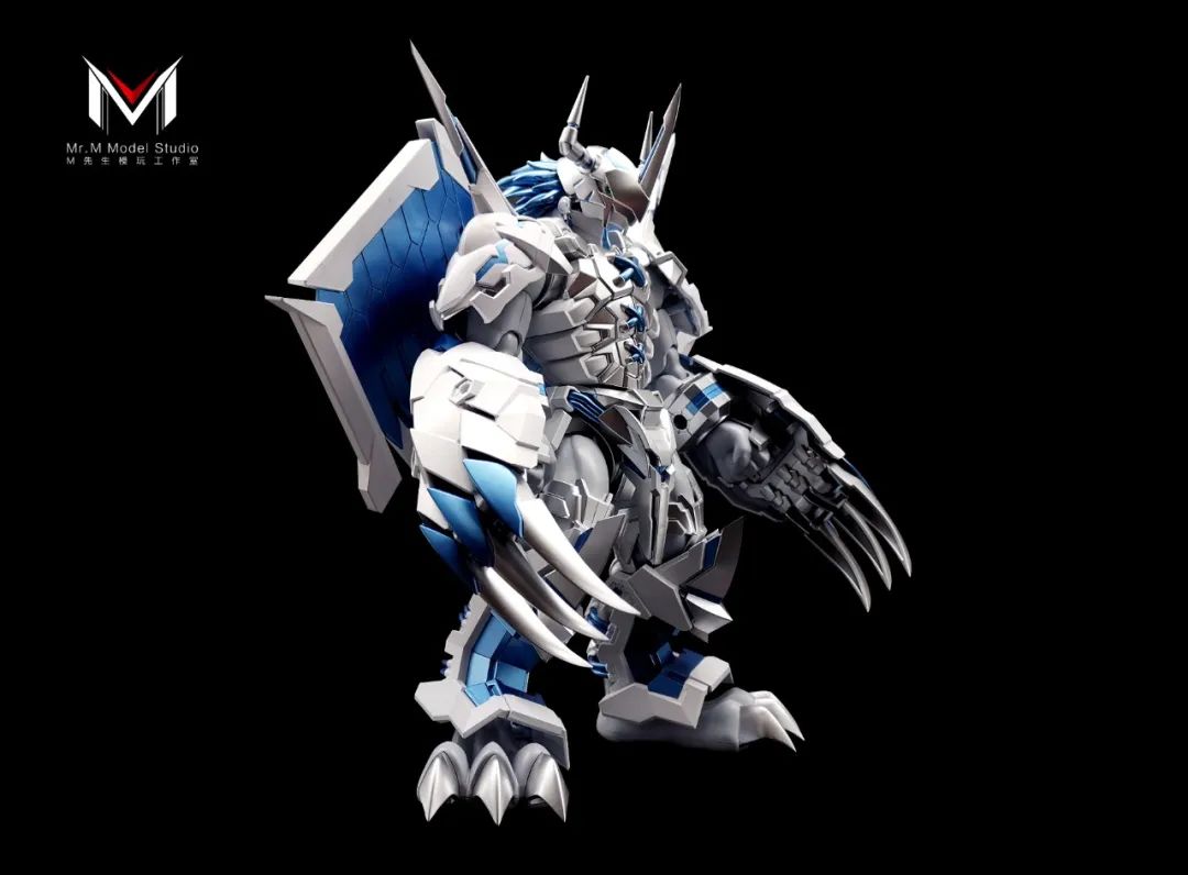 的慈悲奥米加兽,万物皆可慈悲,那就再来一个战斗暴龙兽慈悲形态配色吧