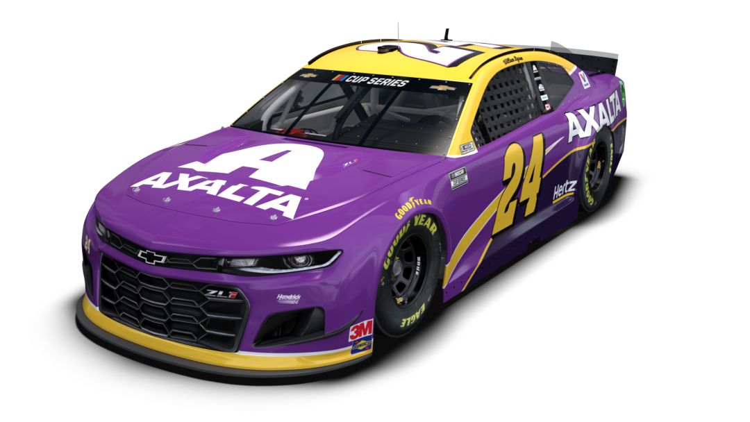 艾仕得24号紫金色赛车本周末首秀美国丰塔纳赛道