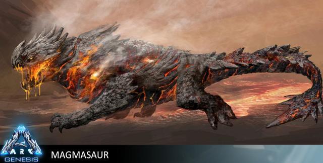 《方舟:创世》玩家通过这个神奇装备,可骑乘火山蜥蜴?