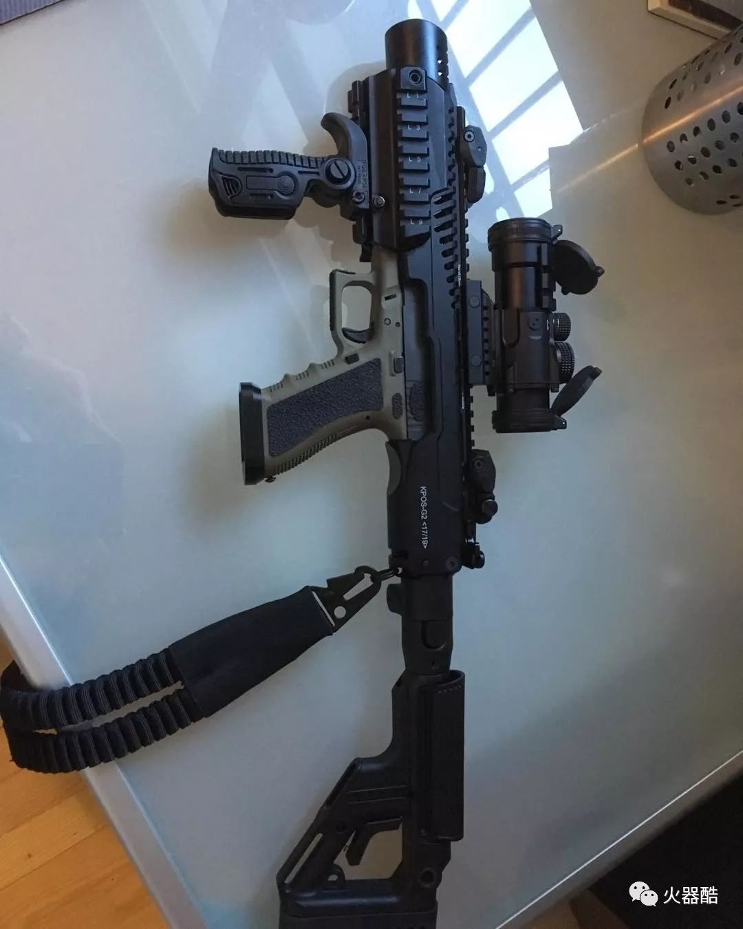 【个人防卫利器】fab defense公司kpos手枪卡宾转换套件