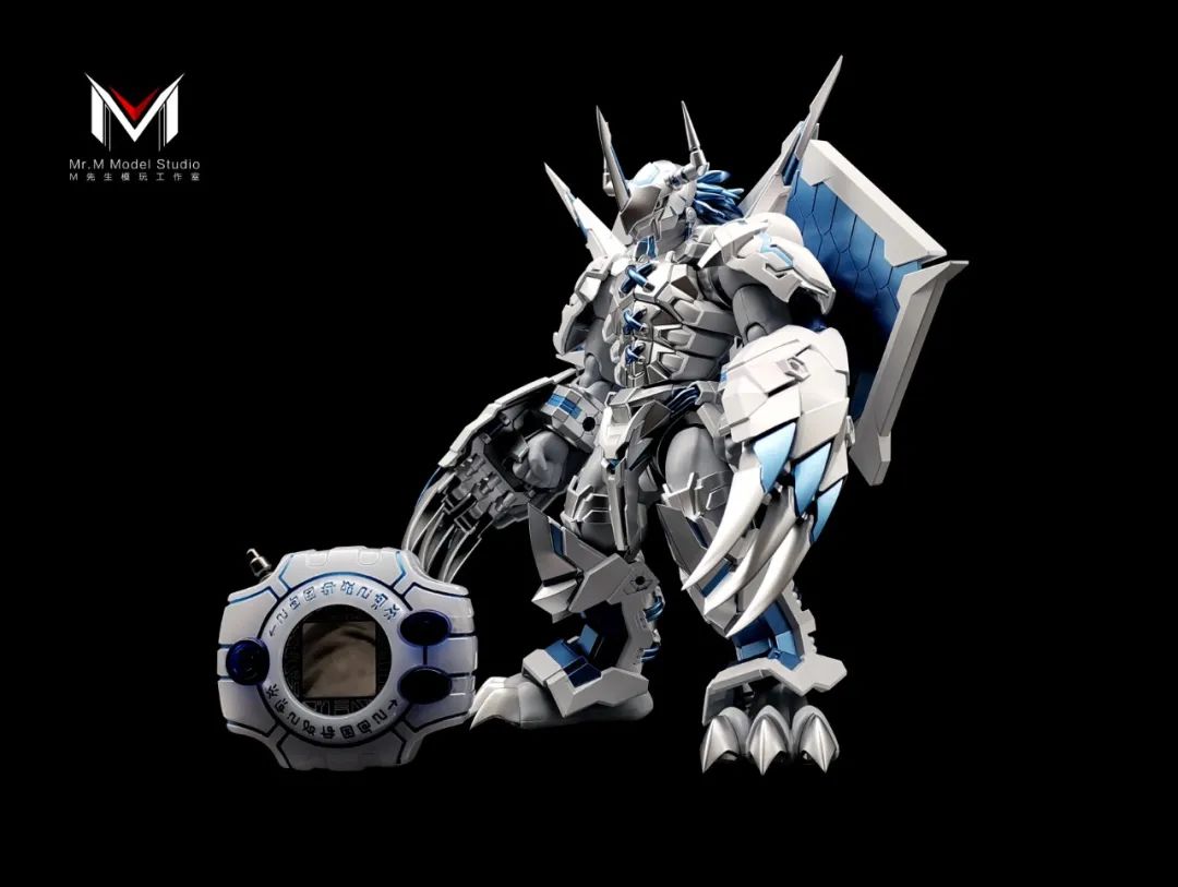 的慈悲奥米加兽,万物皆可慈悲,那就再来一个战斗暴龙兽慈悲形态配色吧