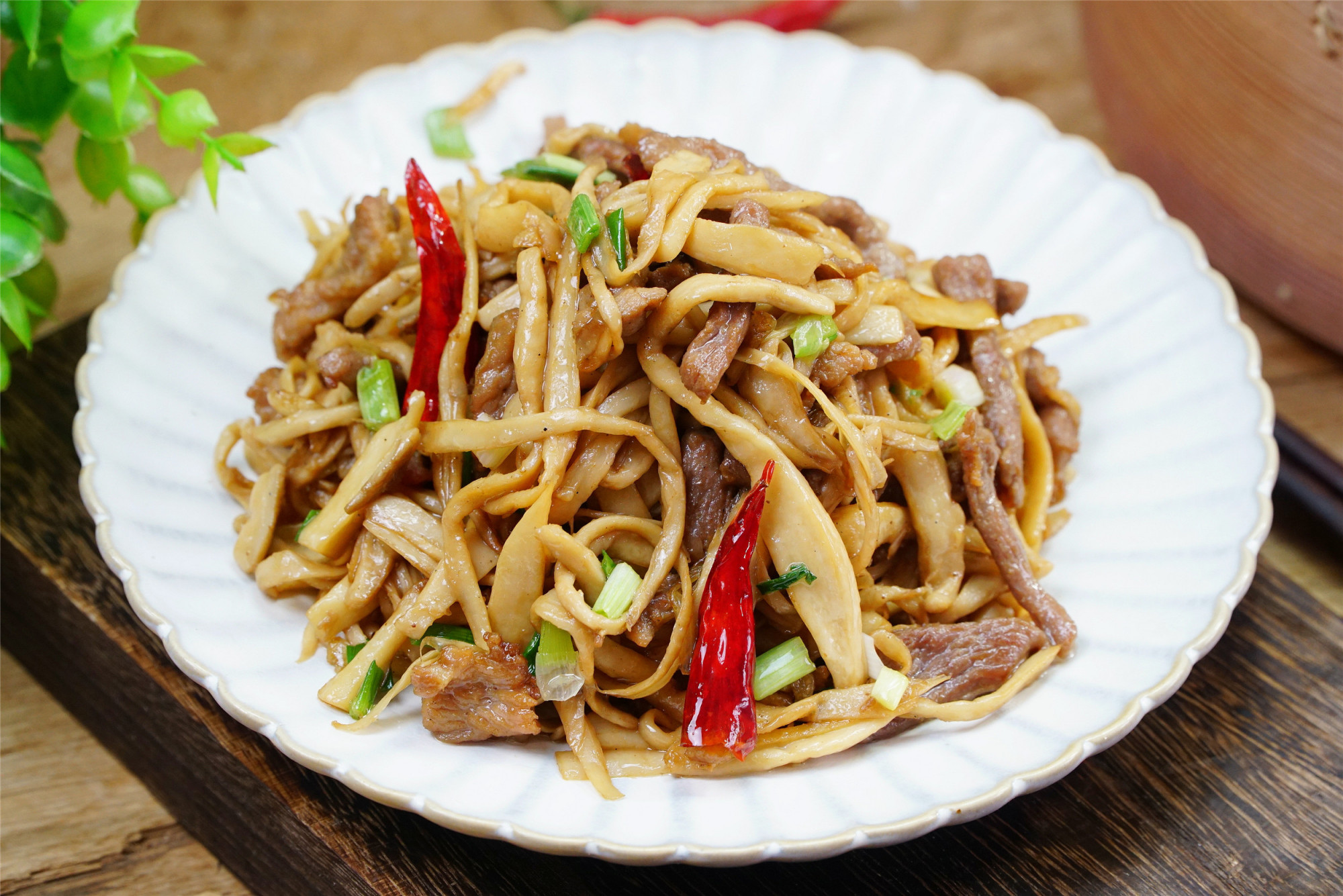 炒杏鲍菇时记住多加这一步鲜香无汤汁比饭店做的还好吃