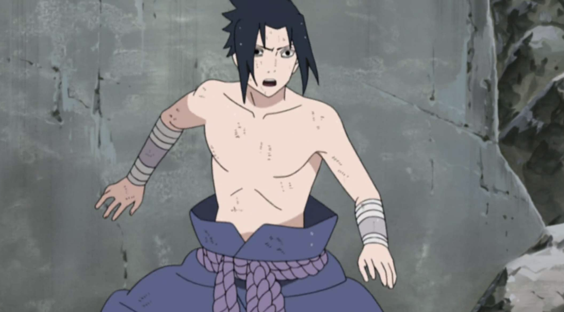 佐助藏着不少忍术没用岸本不给机会施展很可能会用螺旋丸