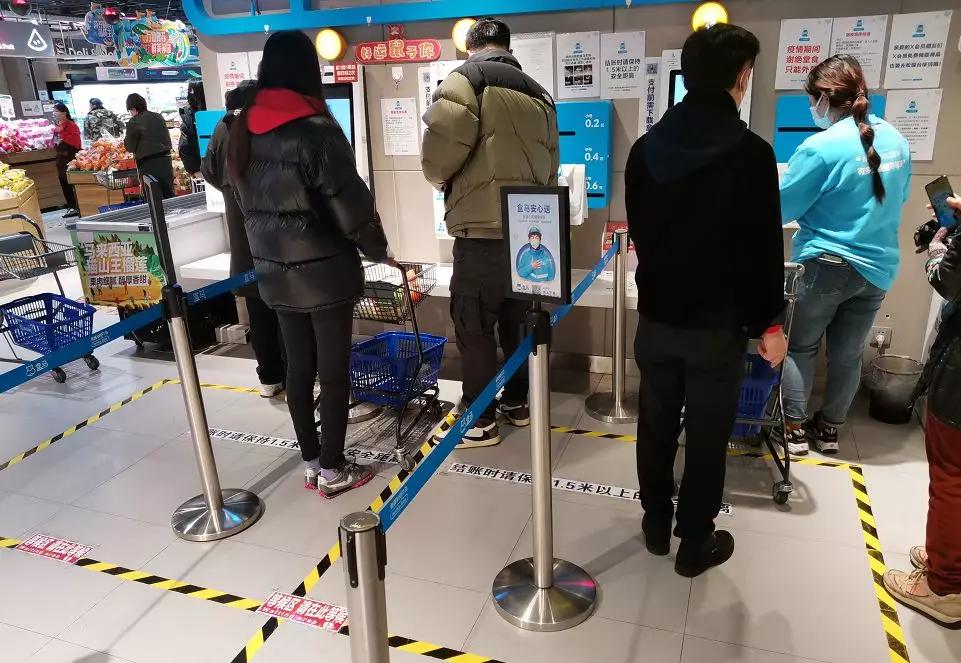 顺义这些超市一米线成摆设记者核实