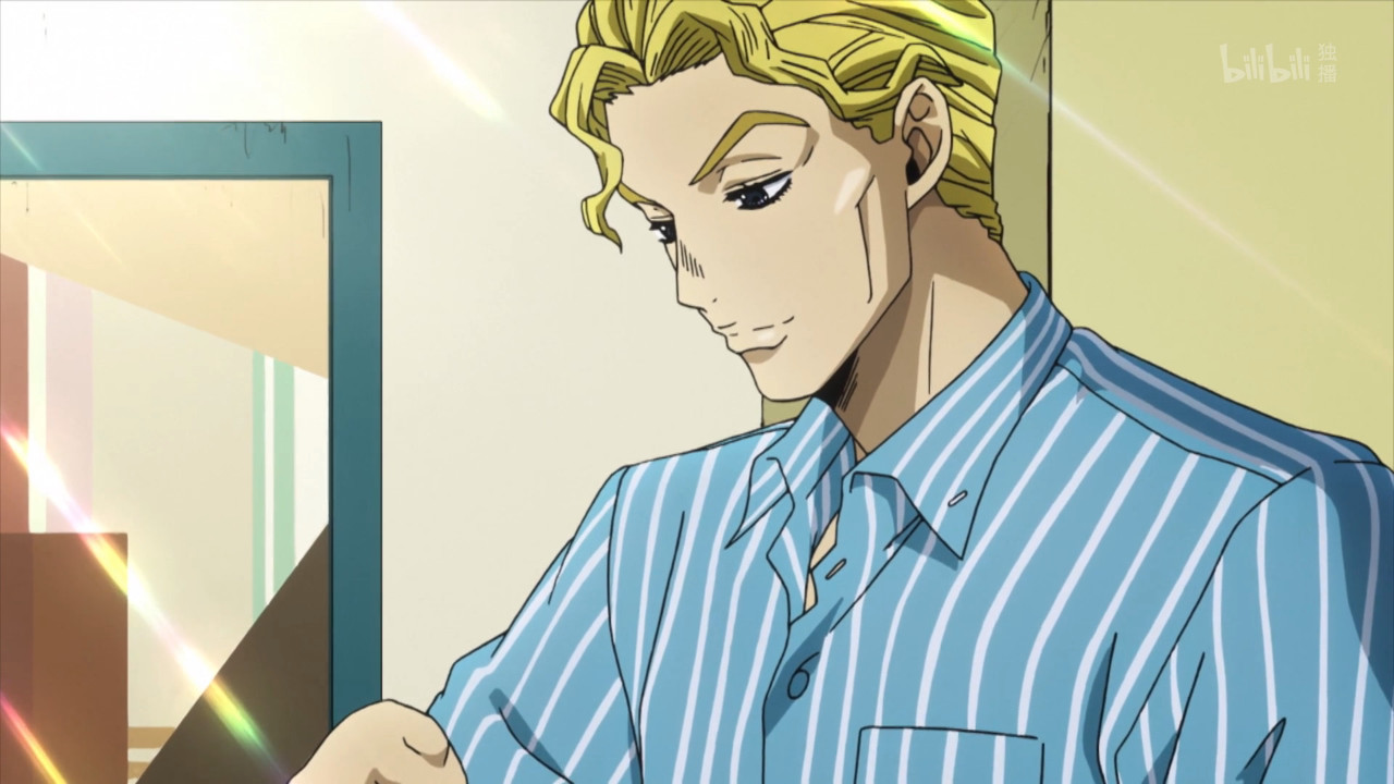 接下来先以吉良吉影的第一人称做个自我介绍吧:"我叫吉良吉影,33岁,家