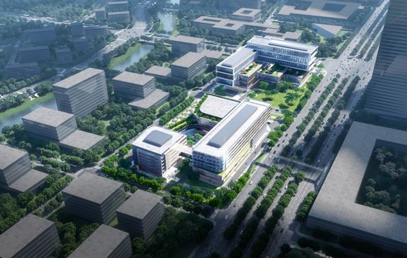 项目位于江苏省南京市江北新区国际健康城内,总建筑面积67600平方米
