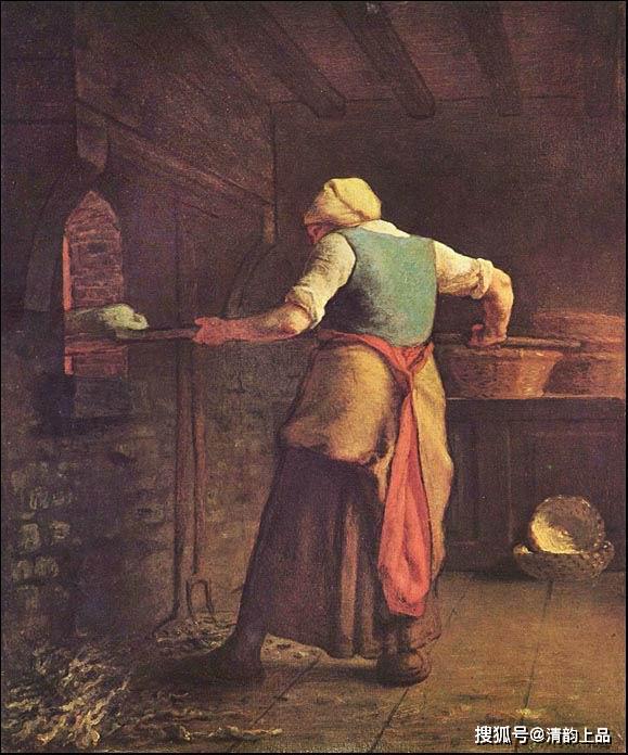 米勒 《播种者》 (1850年)米勒 《晚钟》时间:1859年;布画;巴黎卢浮宫