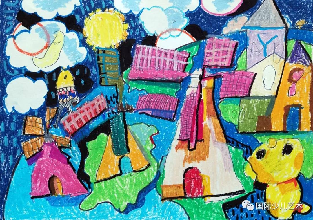 外面的世界丨参赛作品欣赏太空基金会第十届国际学生艺术竞赛