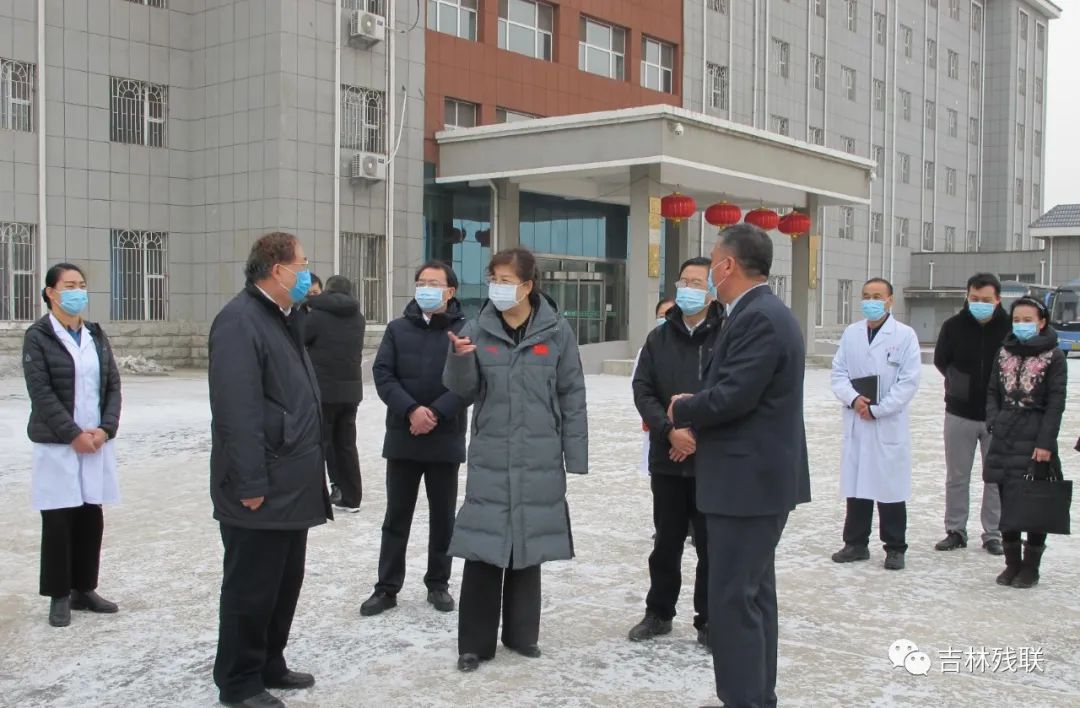 李悦副省长视察长春安宁精神康复医院疫情防控和康复服务情况