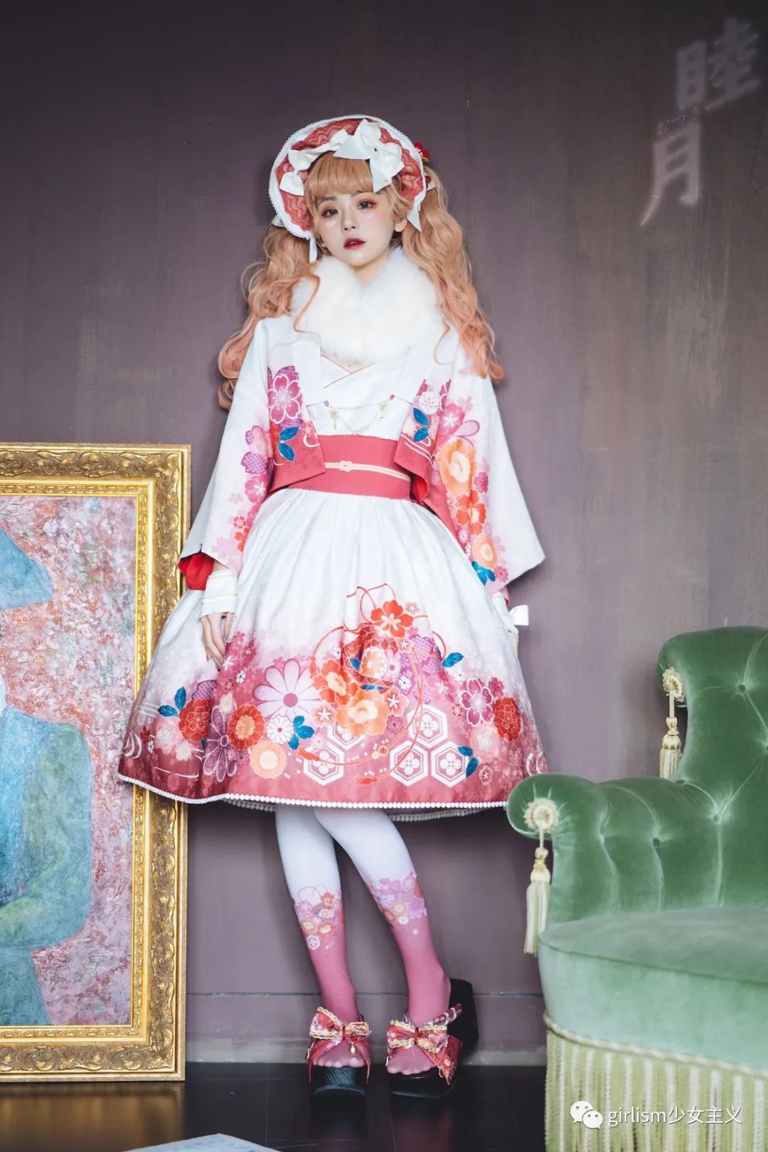 内含福利甜美清新的lolita春日搭配
