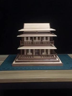 筷子diy古建筑教程图片