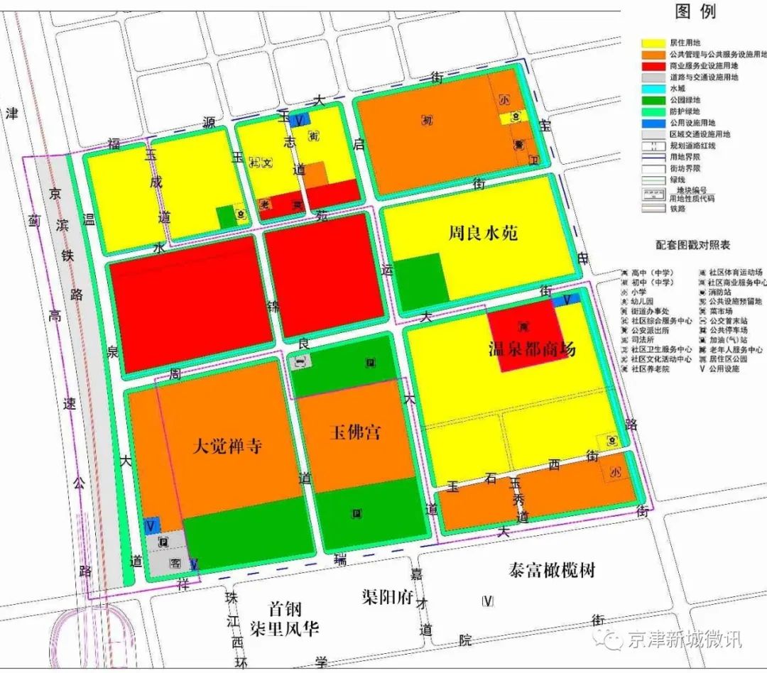 宝坻区规划图图片