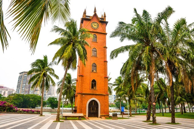 海口标志性建筑被列为海口八景之一不收门票
