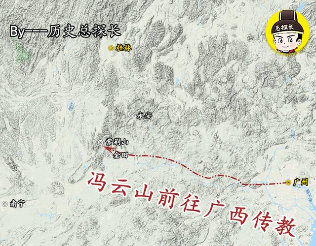 原创地图上的战争金田起义爆发洪秀全大败清军在永安封王