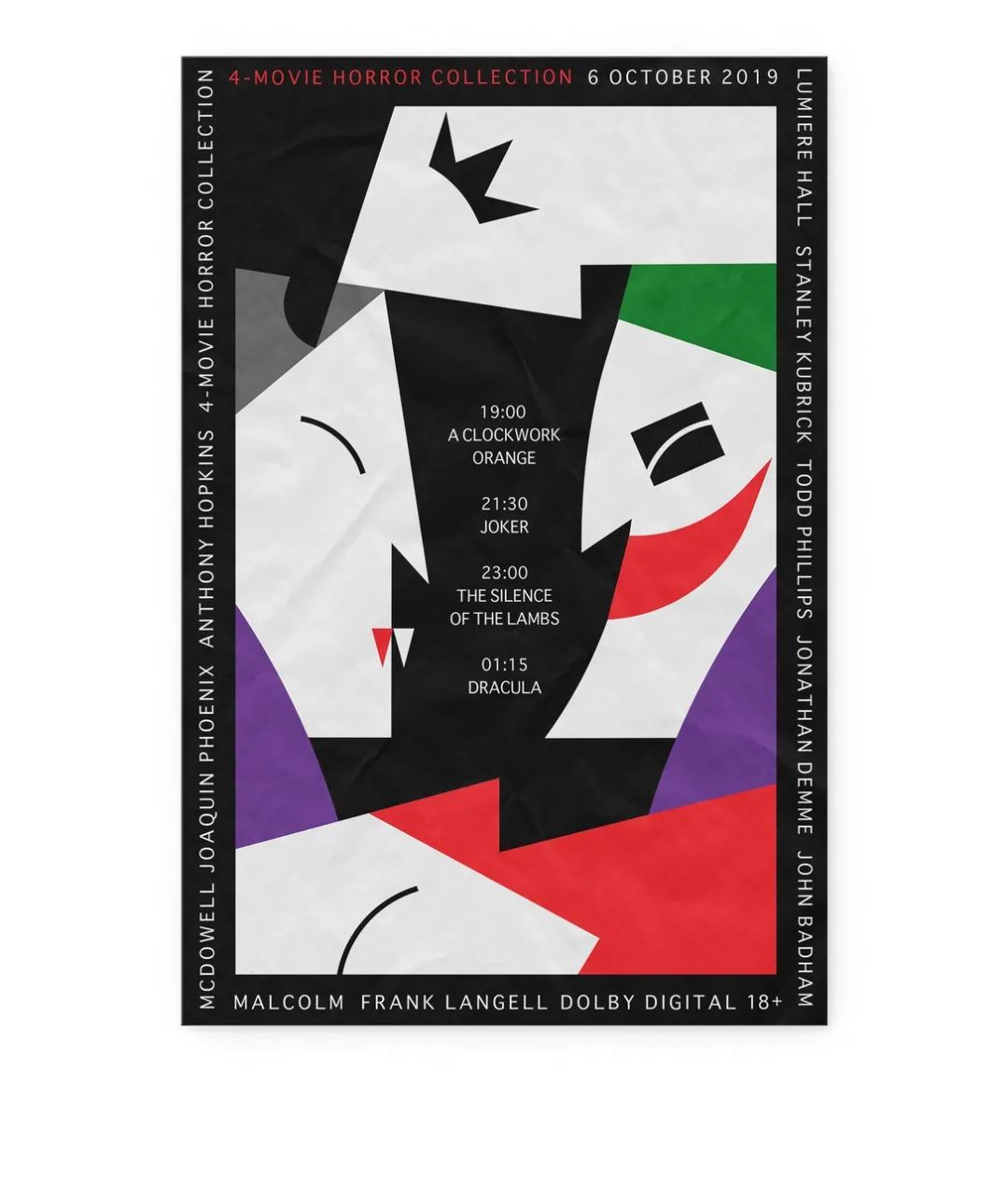 海报设计poster风格化海报设计