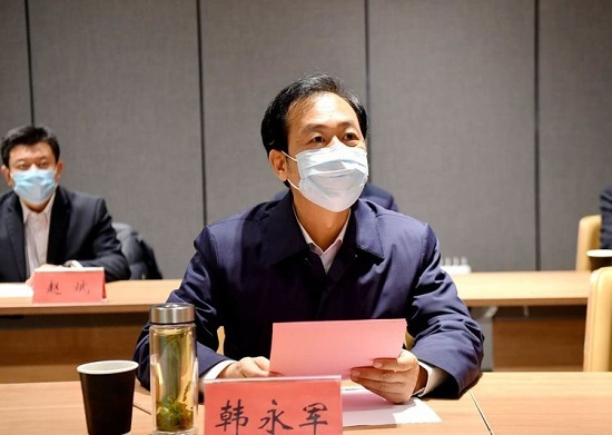 济南市市中区委书记韩永军主持活动.