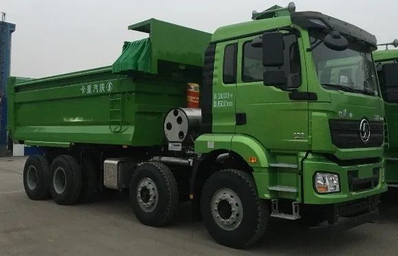 国六天然气德龙新m3000标准版城建渣土车绿色低碳显身手