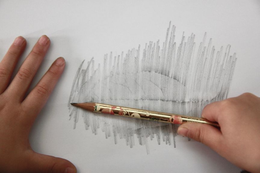 psa亲子聚乐部孩子们的超现实主义之擦印画