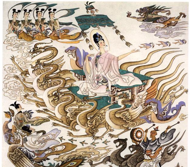 工笔重彩洛神赋精致唯美