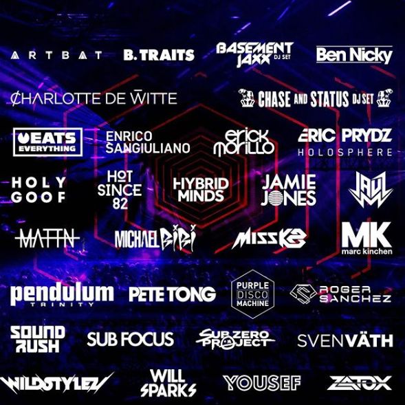 解析自称全球最强电子音乐阵容的艺人预定与曲风定位