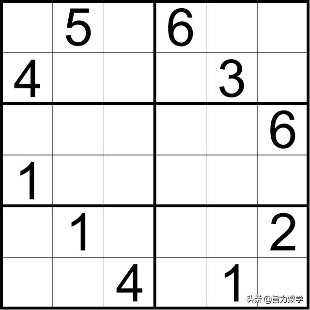 四六宫数独适合36岁小朋友哦