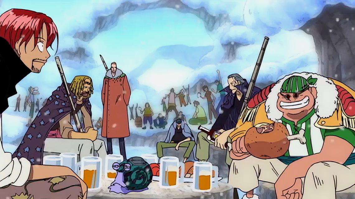 海贼王红发赏金40亿又怎样巴托照样烧他的海贼旗服不服