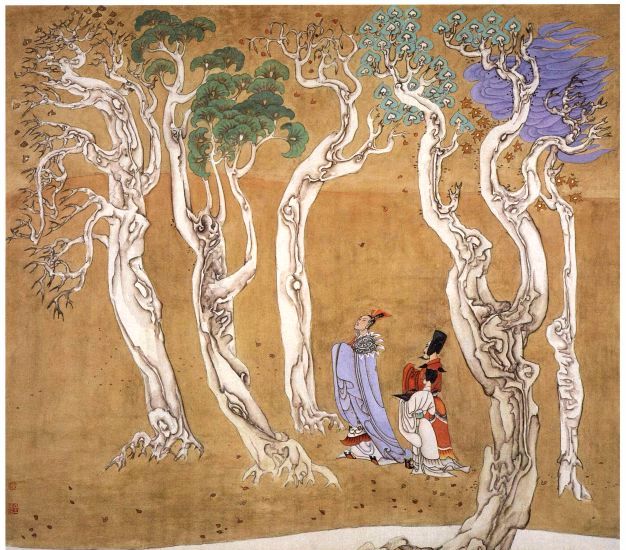 工笔重彩洛神赋精致唯美
