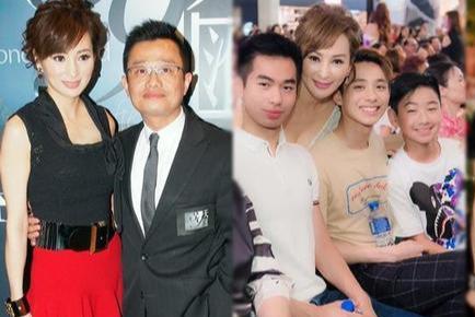 tvb美魔女大方祝福前夫今日再婚 爆三个儿子没去观礼_罗霖