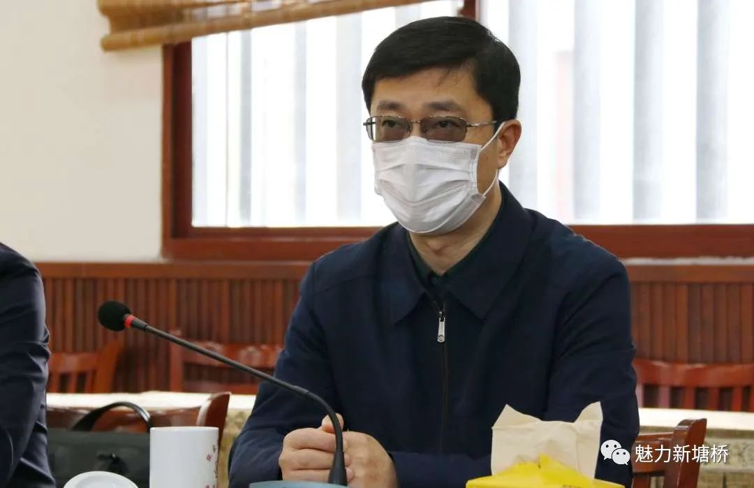 市委常委统战部部长邵军民来塘桥镇调研防控工作