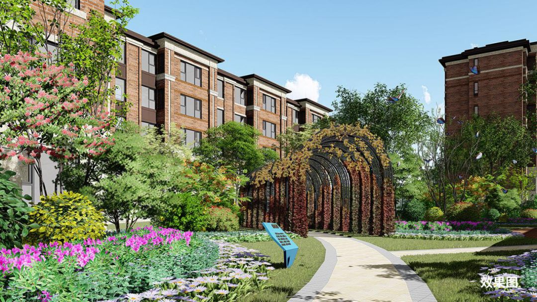 路劲赞成效果图经此一"疫",大家对小花园,广场更为注重,毕竟被"禁足"