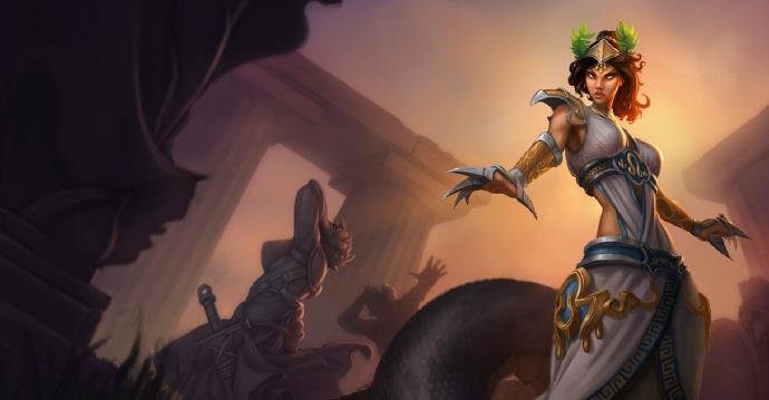 潘森珀尔修斯,蛇女蛇发女妖,奶妈月光女神阿尔忒弥斯,琴女缪斯女神