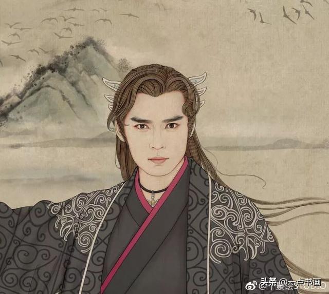 肤若凝脂气似幽兰她笔下的工笔人物令人惊艳