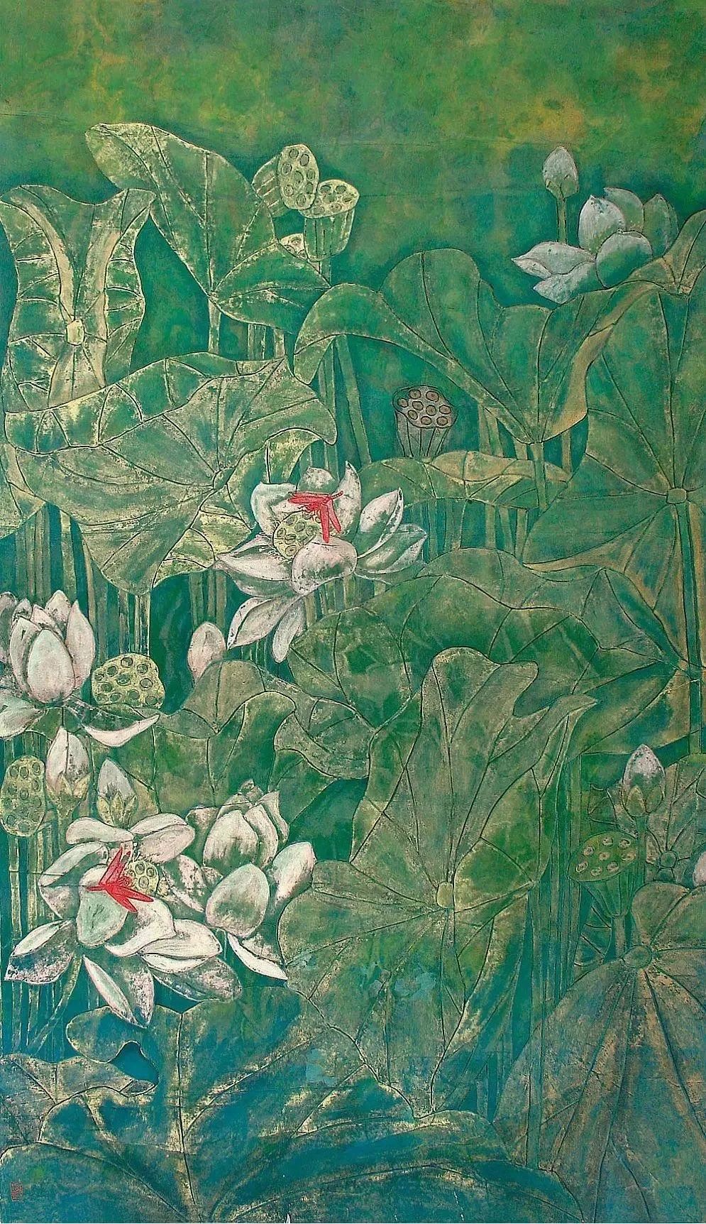 蒋采苹以现代技法为主古典技法为基础