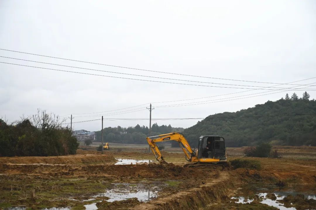 我县投资49亿元的高标准农田建设项目复工