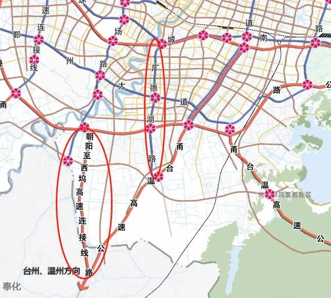 西坞到东钱湖有条奉化四明路高架 直达东钱湖会议中心_规划