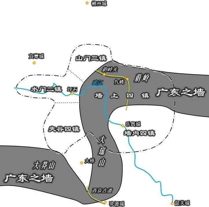 乐昌大道路线图图片