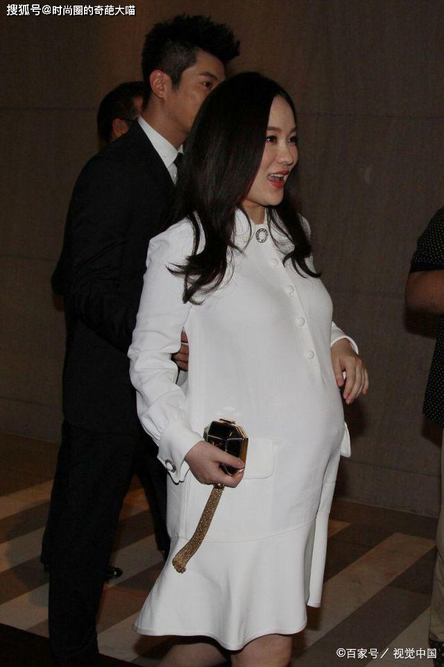 杜江老婆怀孕的照片图片