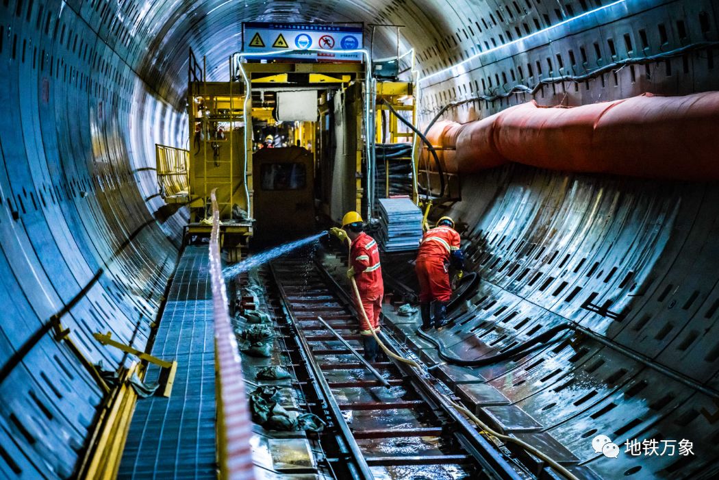 上措施保进度疫情下的地铁建设14号线6标真如铜川路盾构奋力推进中