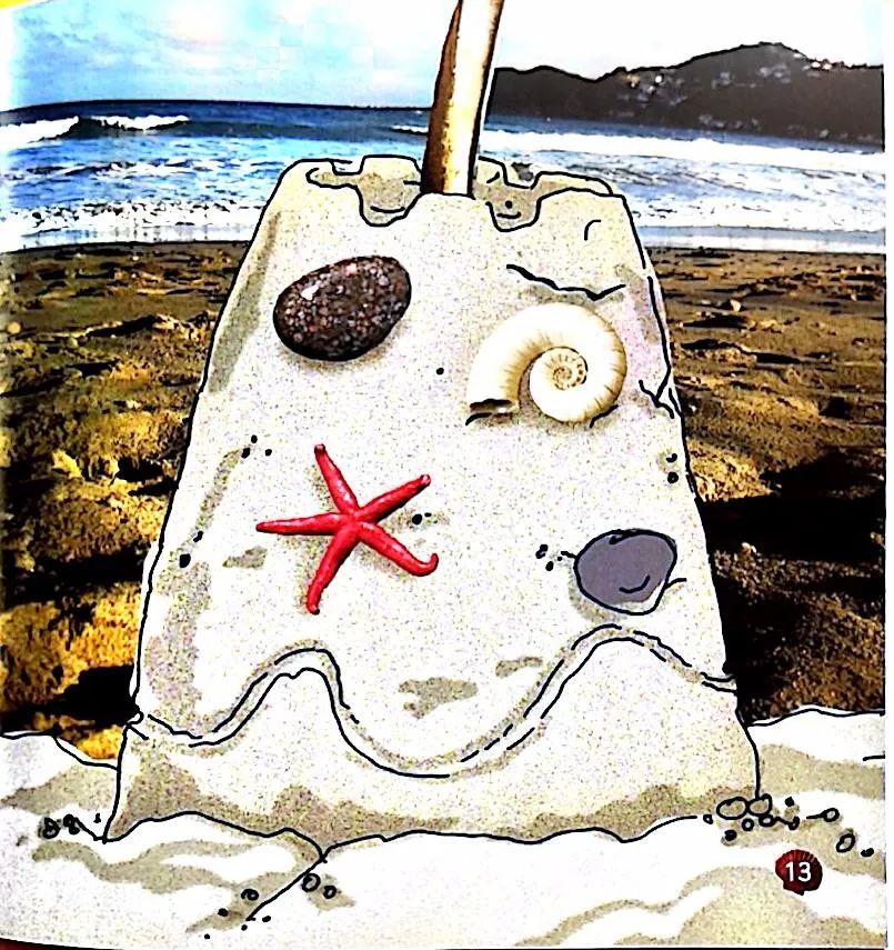 金翅膀幼儿绘本丨shapesontheseashore