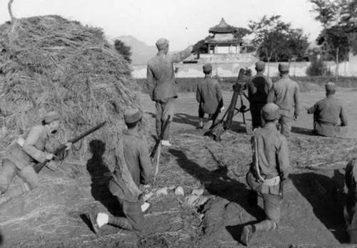 老照片抗戰時期的延安八路軍