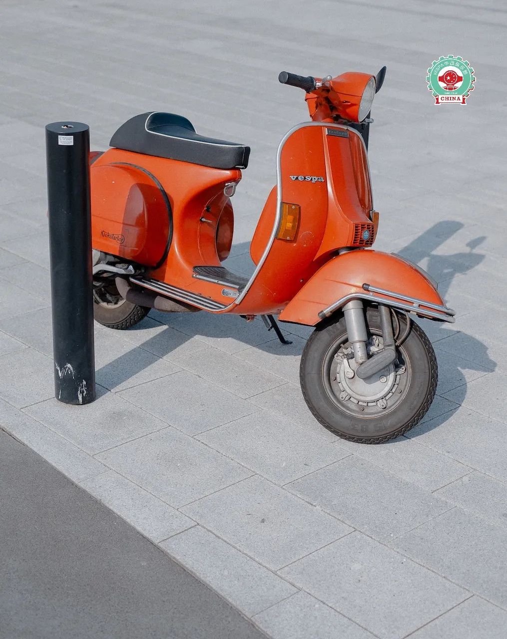 vespa 在世界各国街景中的样子