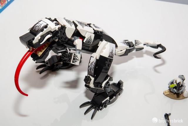 乐高全新玩具毒液霸王龙伏击蜘蛛侠