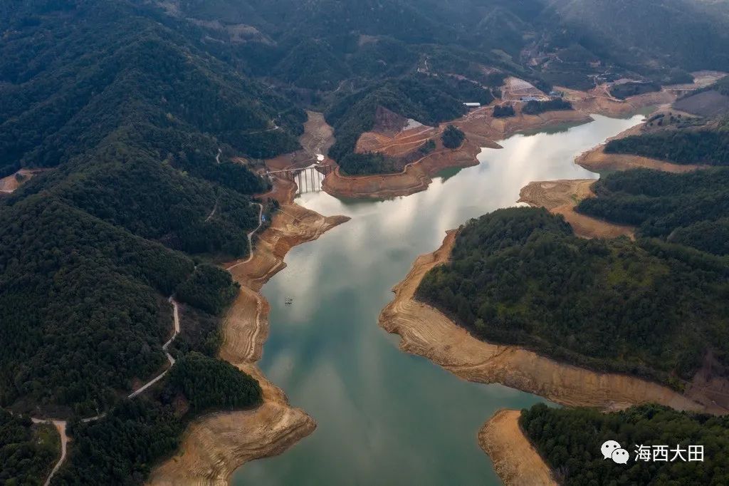 大田又多了一道美麗風景線國道縱五線穿越梅山香坪閩湖