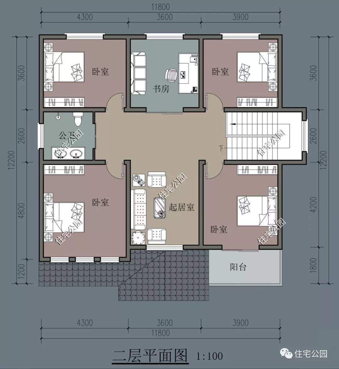 10套占地150平的农村户型图30多万的造价就能建一栋